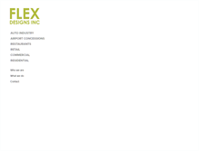 Tablet Screenshot of flexdesigns.net